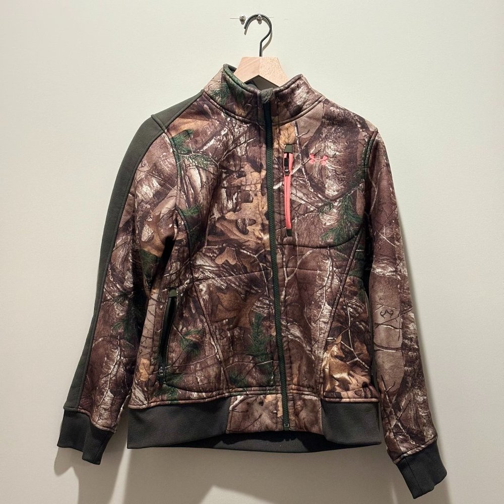 Women's Under Armour Storm Hunting Realtree Xtra Full Zip Jacket - Large